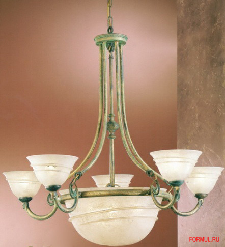 Люстра Possoni Illuminazione 1959/1 VERDE